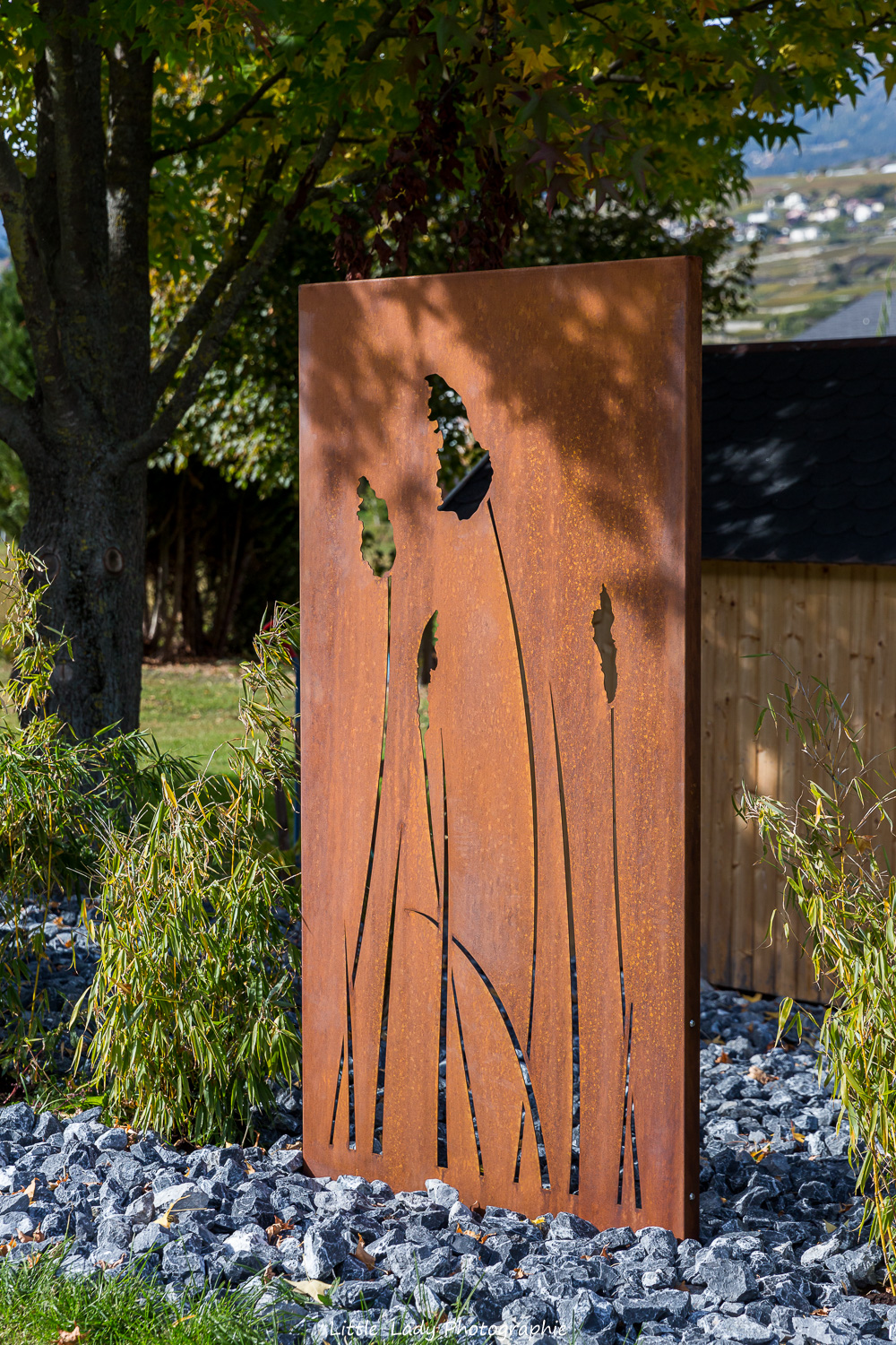 Patine jardin brise-vue mur rouille brise-vue métal 15062 cm carrés -   France