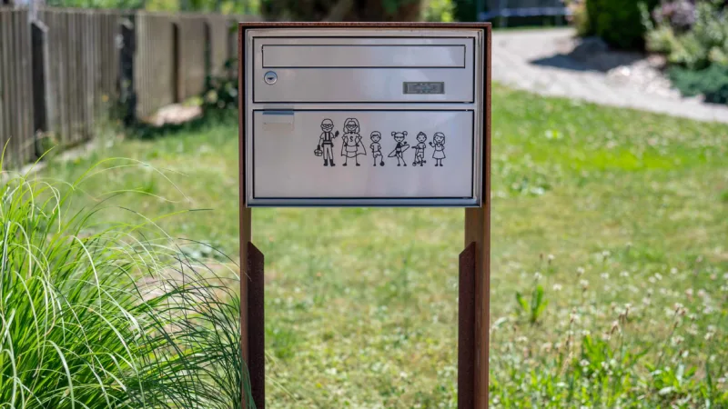 Support boîte aux lettres Biyota