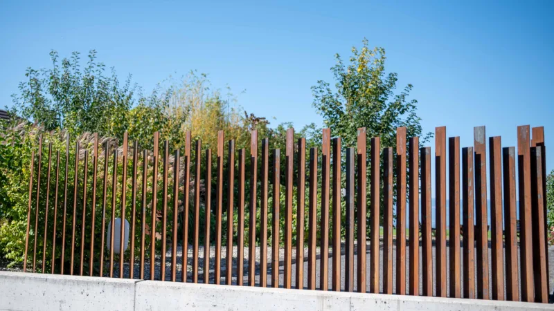 Lamela en acier Corten
