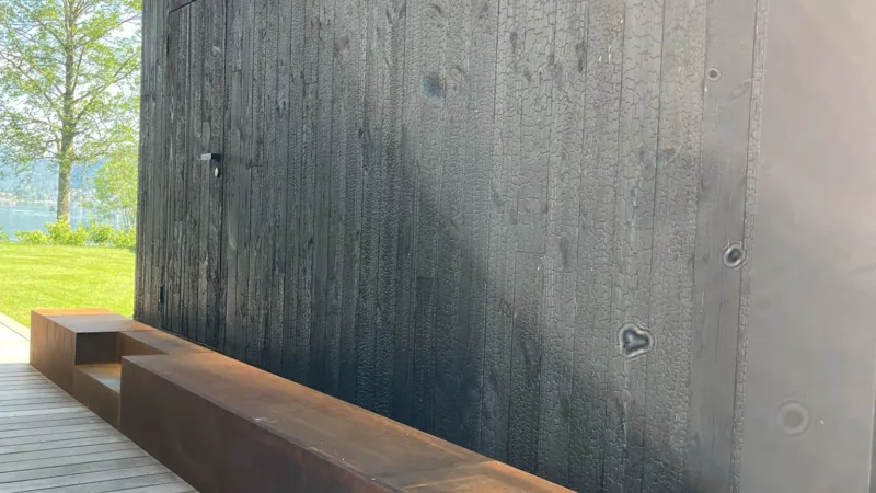 Escaliers en acier Corten